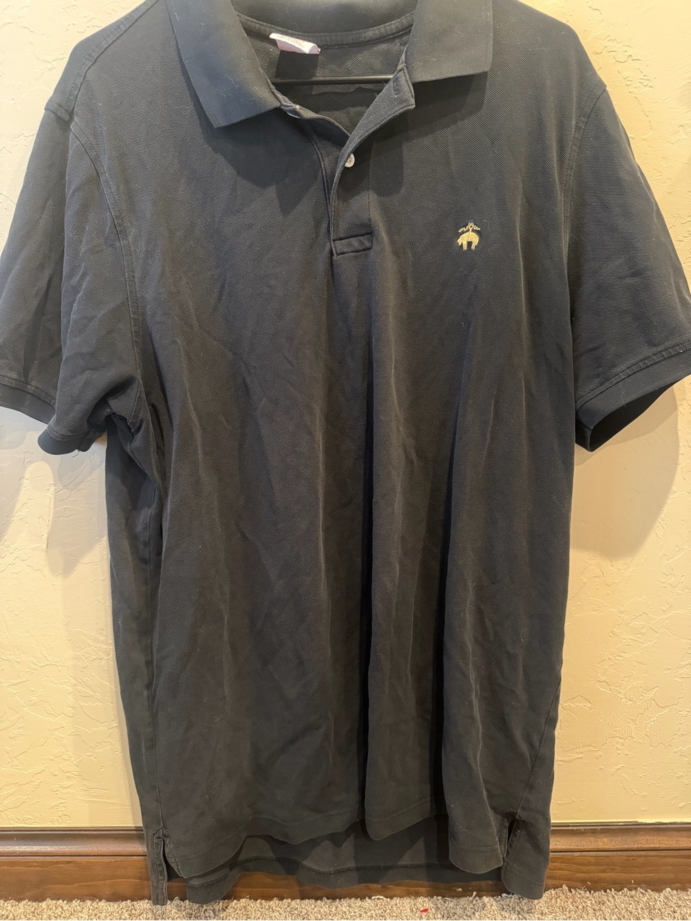 Brooks Brothers Men's performance polo original black Size Men’s XL